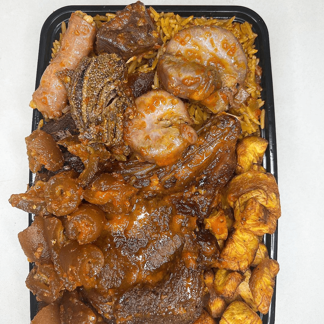 NATIVE RICE, PLANTAIN AND ASSORTED 