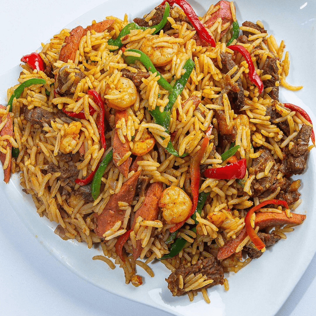 NATIVE RICE (BEEF AND SAUSAGE)
